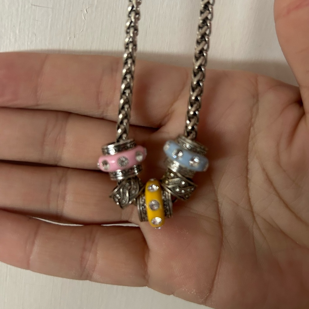 Brighton spacer beads, lot of 5